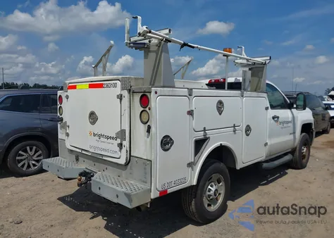 2016 Chevrolet Silverado 2500Hd Wt z USA, uszkodzony, nr VIN 1GB0CUEG9GZ340455